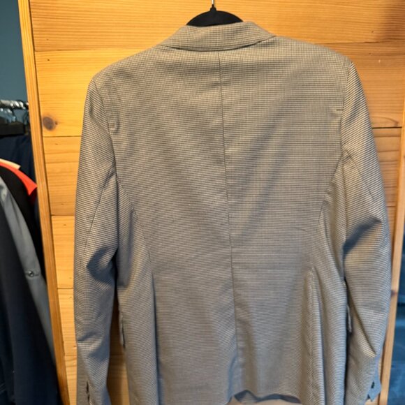 DKNY Houndstooth Two Button Blazer - 12 - Picture 4 of 5